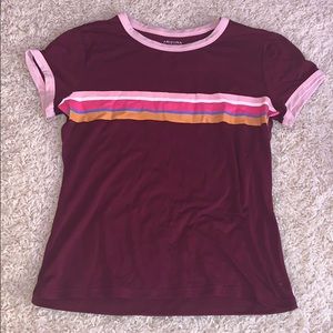 striped t-shirt